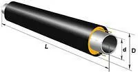 Труба стальная предварительно теплоизолированная в ПЭ оболочке 478/630